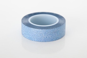 Blue glitter tape